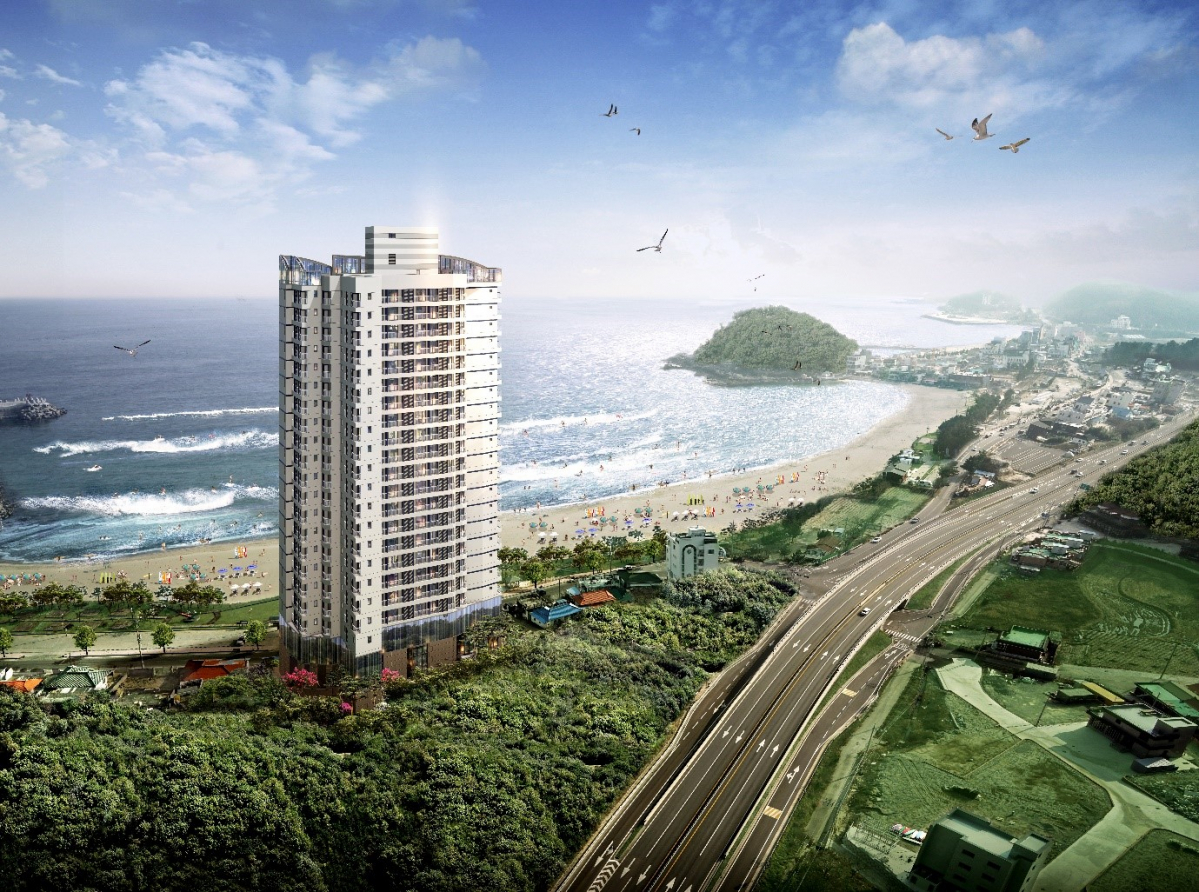 ▲오션스테이 양양 조감도