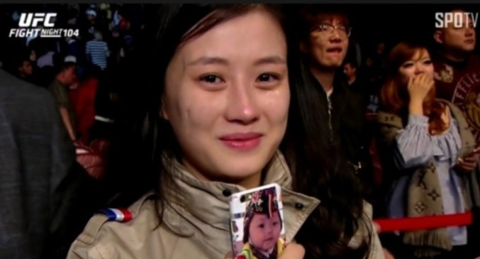 ▲정찬성 아내 박선영 씨 (출처=SOPTV)