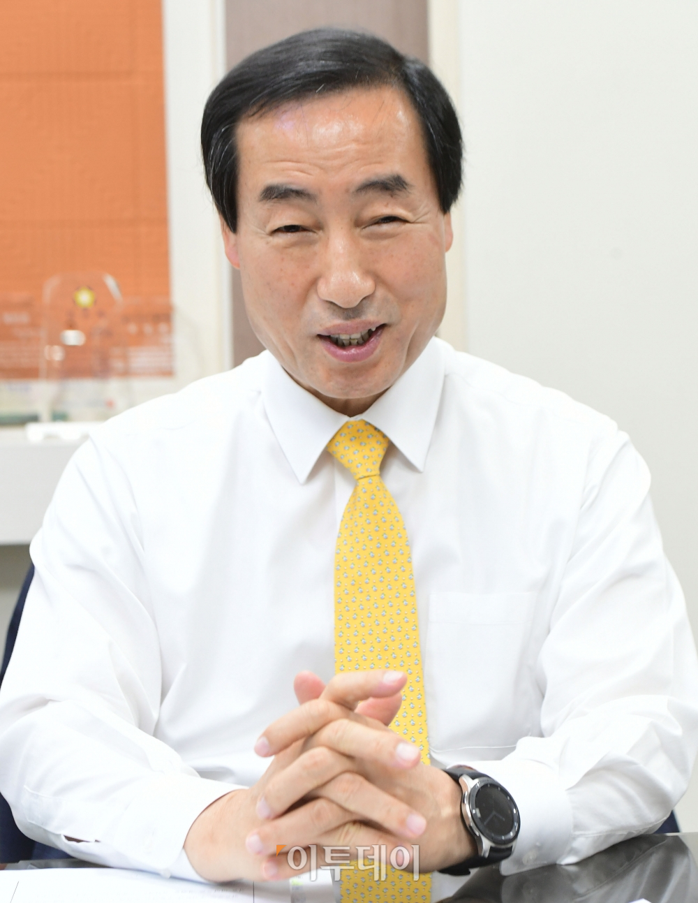 ▲문석진 서대문구청장이 14일 서울 서대문구청장실에서 이투데이와 인터뷰를 하고 있다. 고이란 기자 photoeran@ (이투데이DB)