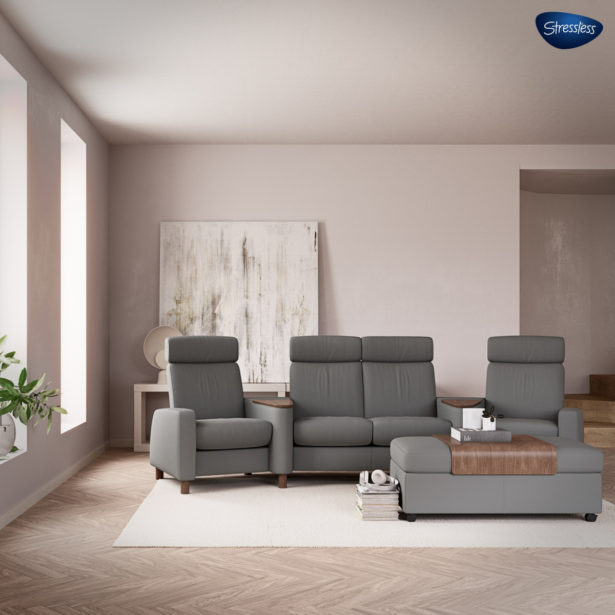 ▲에이스침대가 수입 및 유통하고 있는 노르웨이 명품 리클라이너 스트레스리스가 소파 베스트셀러 라인업을 확장했다. (사진제공=스트레스리스)