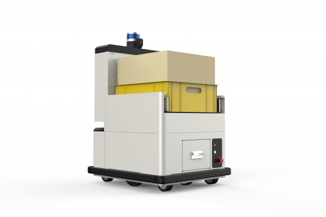 ▲우편물 배달로봇 '트위니' (우정사업본부 제공)