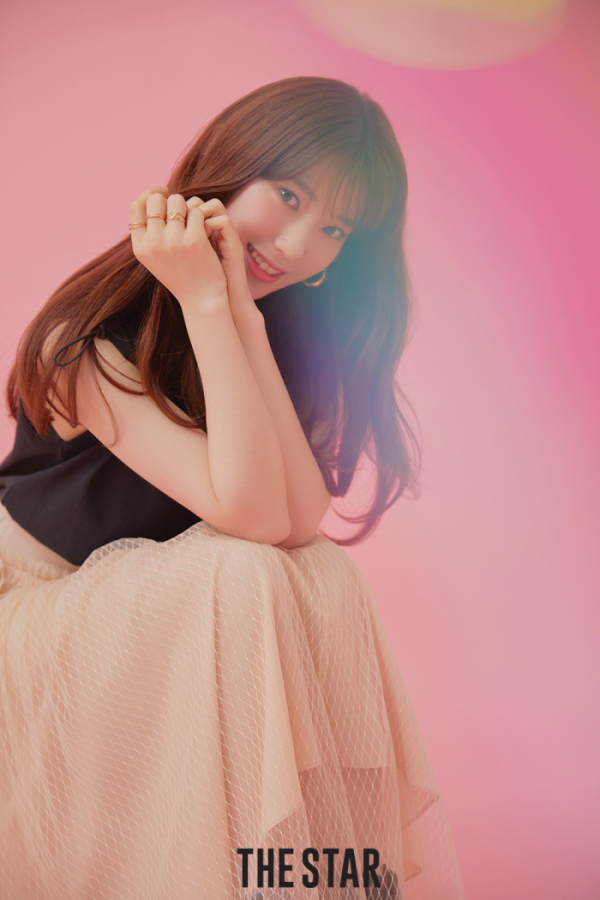 ▲로켓펀치 수윤(사진제공='더스타' 5월 호)