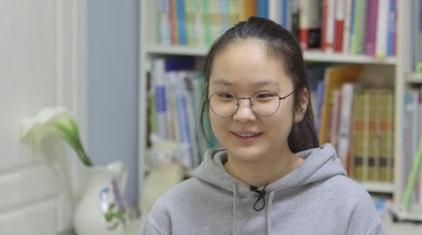 ▲'공부가 머니?' 김경화 첫째 딸(사진제공=MBC)