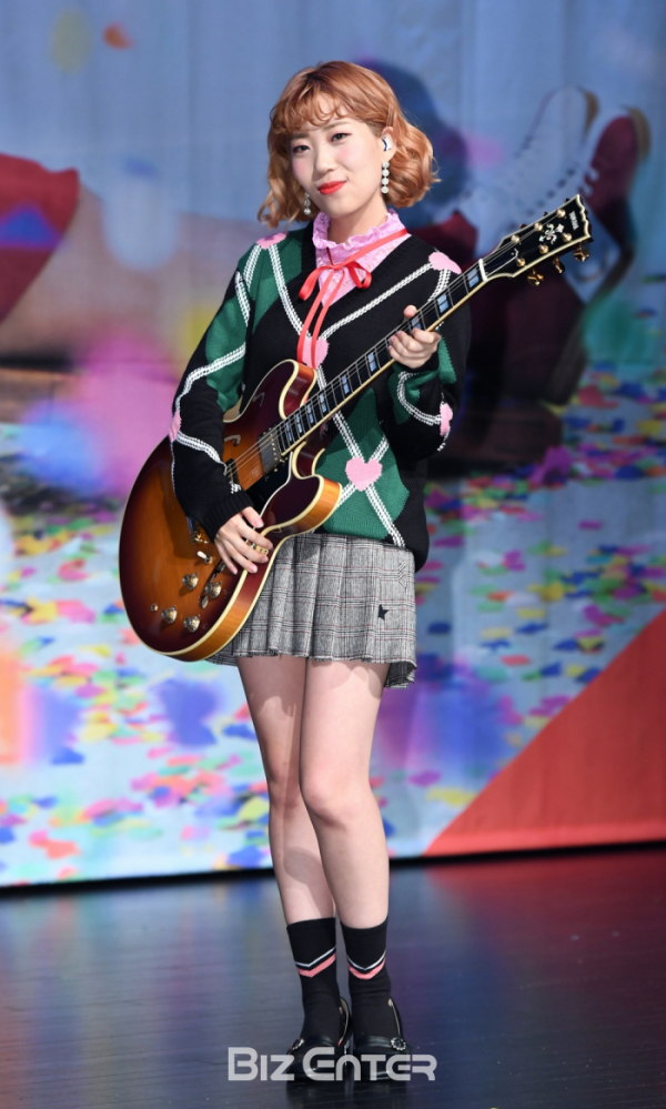 ▲볼빨간사춘기 전 멤버 우지윤(비즈엔터DB)