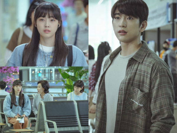 ▲'화양연화' 박진영(GOT7)-전소니(사진제공=tvN)