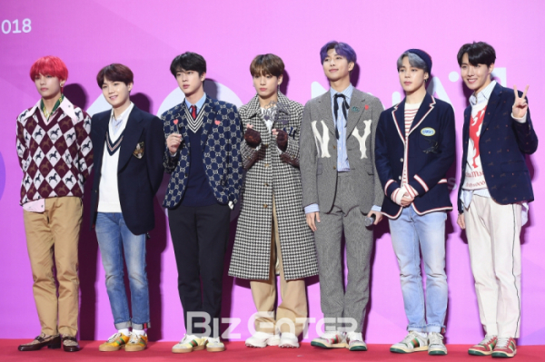 ▲방탄소년단(비즈엔터DB)