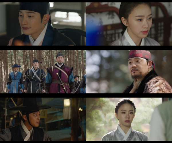 ▲‘바람과 구름과 비’ 박시후-고성희(사진제공=TV조선)