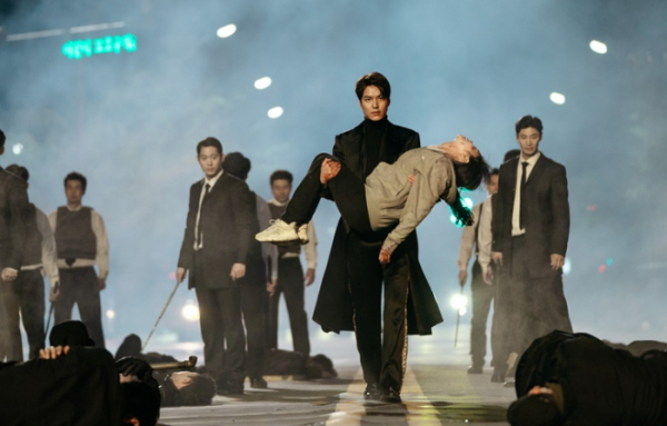 ▲‘더 킹’ 이민호X김고은(사진제공=SBS)