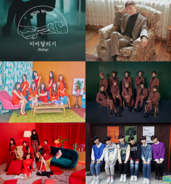 ▲인피니트 김성규, 러블리즈, 골든 차일드, 로켓펀치, 루키(연습생)(사진제공=울림엔터테인먼트)