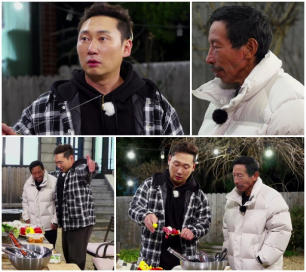 ▲‘오지GO' 이승윤-마세스족 아르만도(사진제공=MBN)