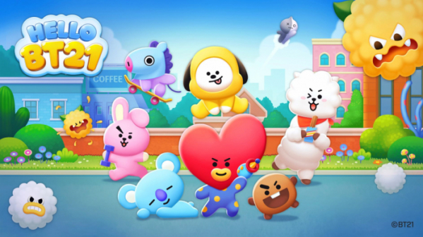 ▲HELLO BT21 이미지.  (사진제공=라인)