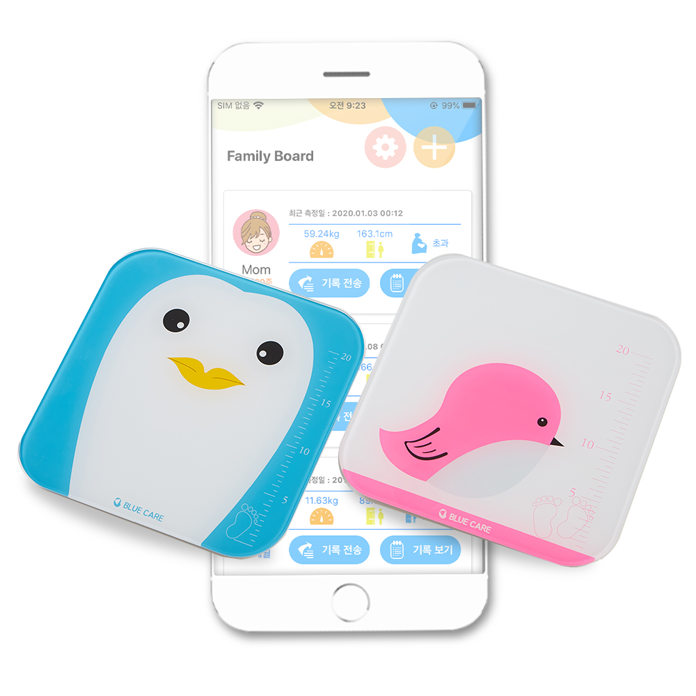 ▲ ‘블루케어 스마트 체중계’  (블루케어)