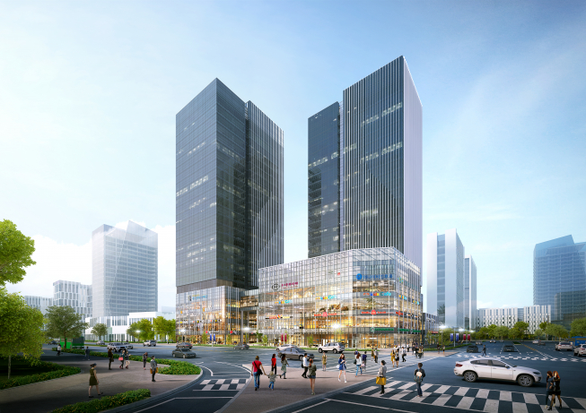 ▲송도 브로드 스퀘어 투시도 (사진제공=리얼투데이)