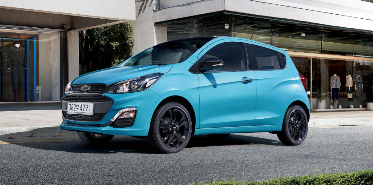 ▲2021년형 쉐보레 더 뉴 스파크.  (사진제공=한국지엠)