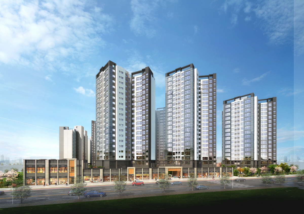 ▲'래미안 엘리니티' 투시도. (자료 제공=삼성물산)