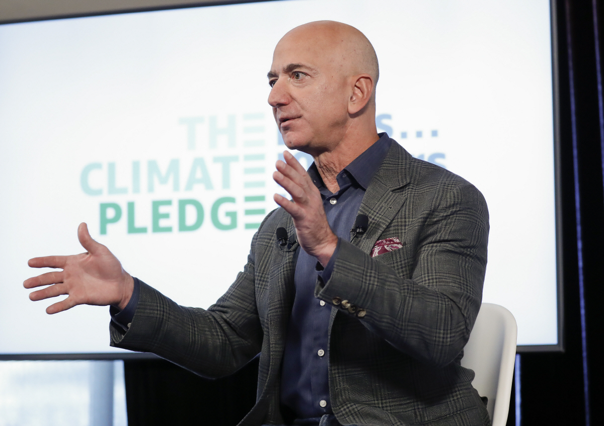 ▲제프 베이조스 아마존 최고경영자(CEO). AP뉴시스 