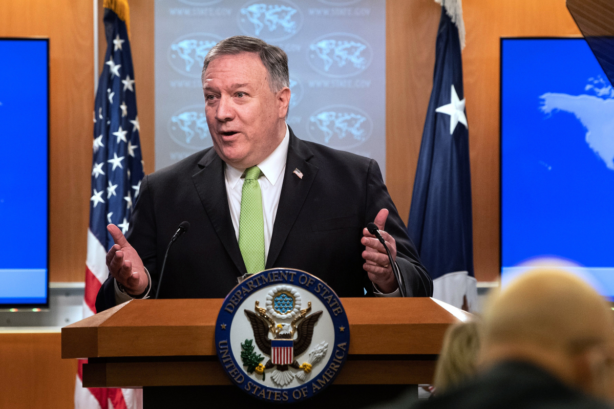 ▲마이크 폼페이오 미 국무부 장관. (AP/뉴시스)