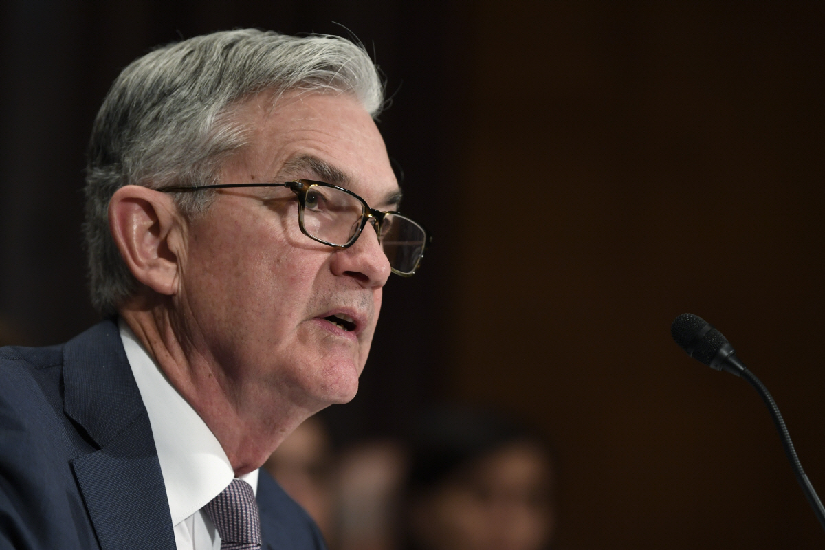 ▲제롬 파월 미국 연방준비제도(Fed·연준) 의장. AP뉴시스