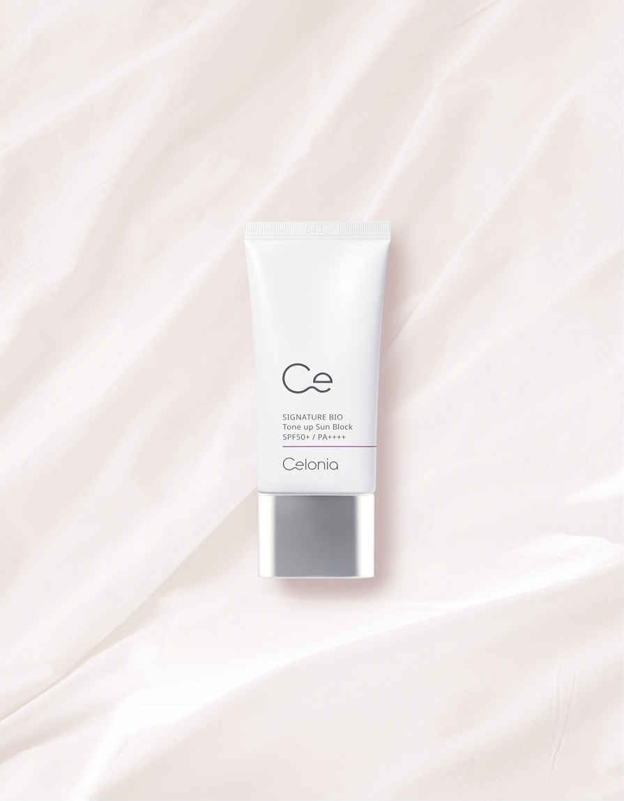▲시그니처 바이오 톤업 선블럭 (사진제공=셀로니아)