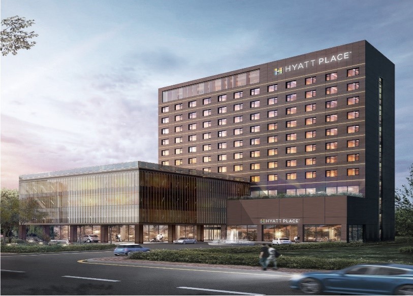 ▲하얏트 플레이스 오송(가칭) 조감도 (삼성제약)