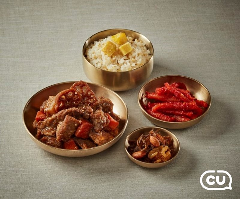 ▲뿌리의 힘 정식 (사진제공=CU)