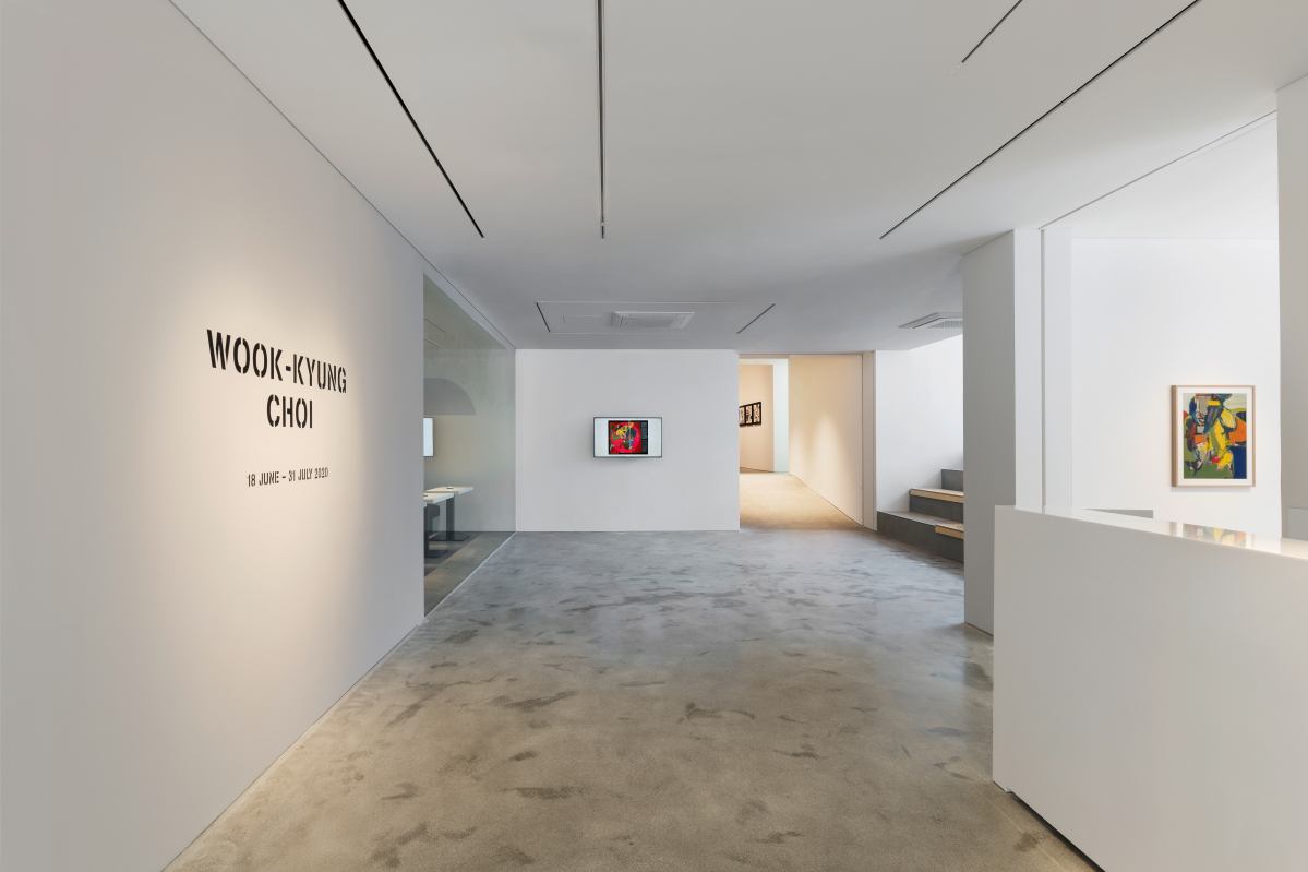 ▲최욱경의 개인전 설치 전경.