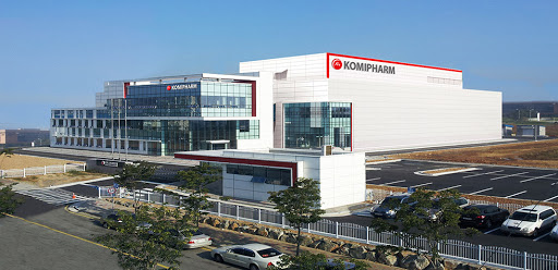 ▲코미팜 회사 전경(출처=코미팜)