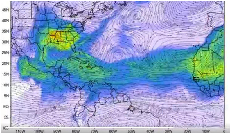 (출처=미국 기상청 트위터 )