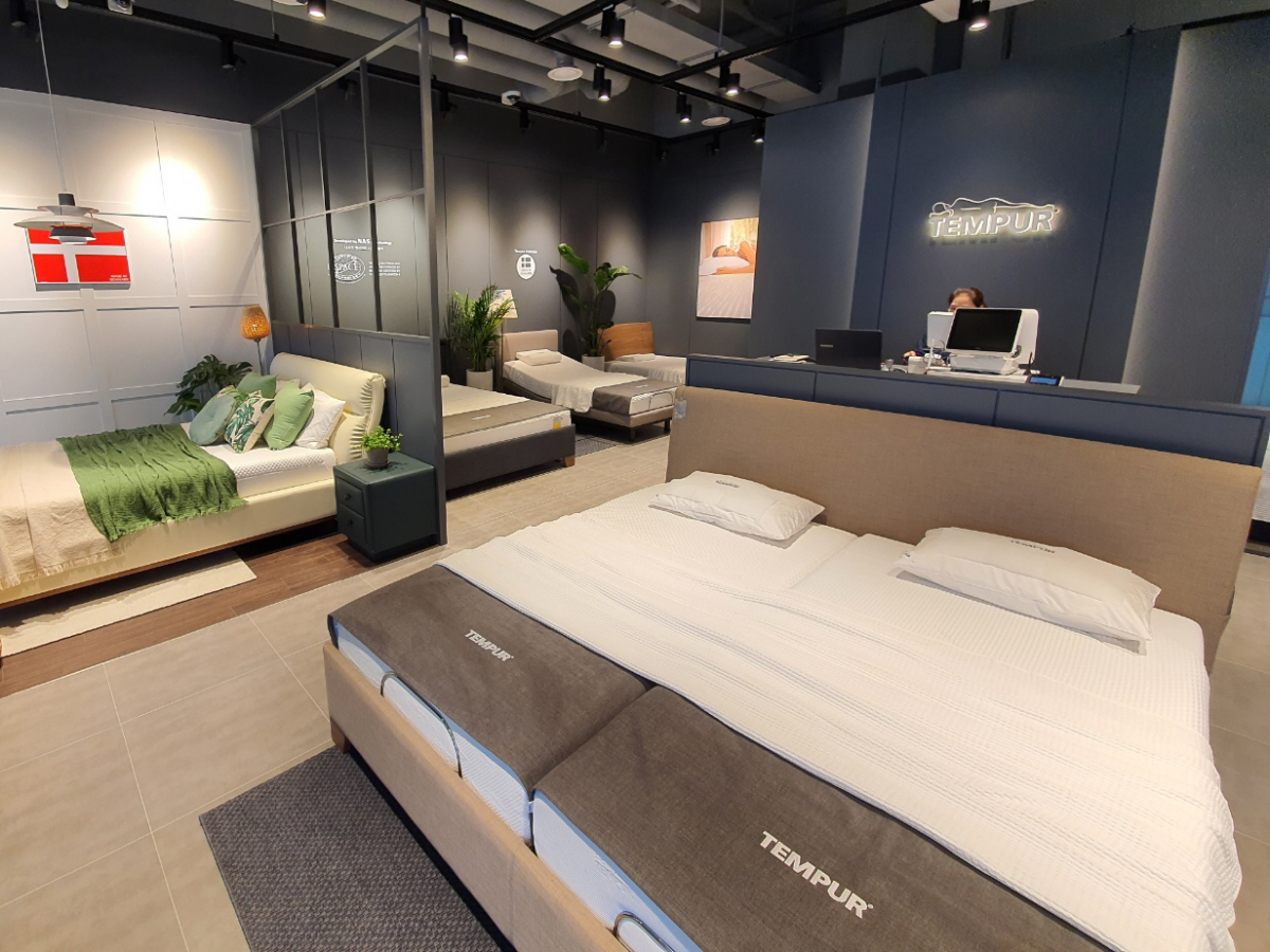 ▲템퍼코리아가 26일 대전 유성구에 위치한 현대 프리미엄 아울렛에 신규 매장을 오픈했다. (사진제공=템퍼코리아)