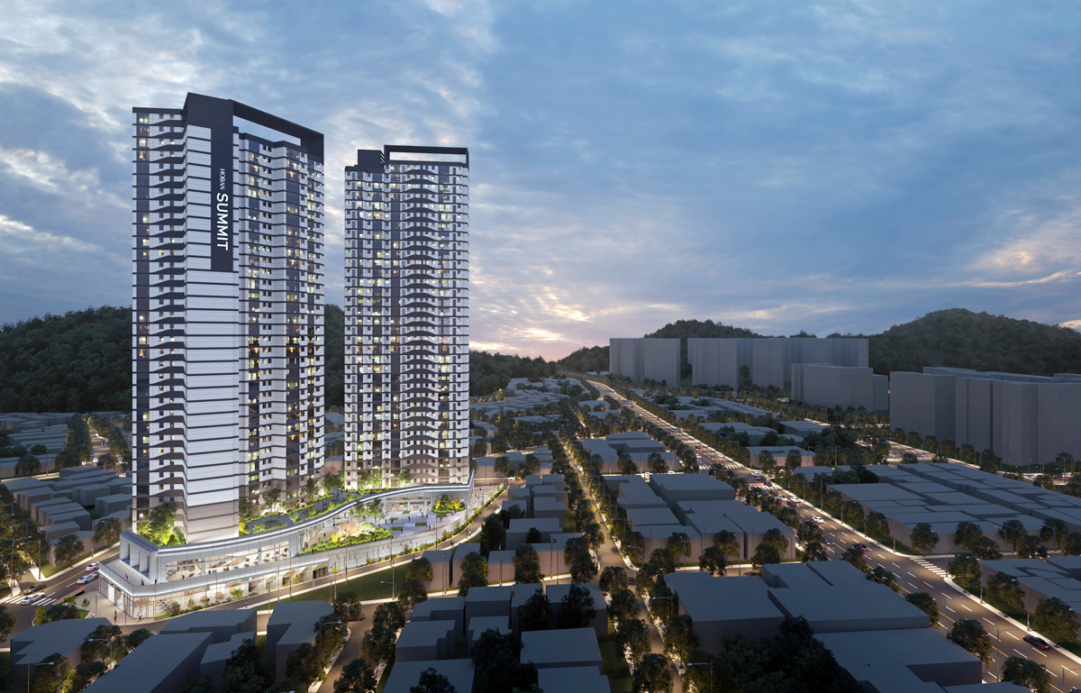 ▲호반건설은 27일 부산 남구 대연동 동성하이타운 가로주택정비 사업을 수주했다. 그림은 사업 조감도. (자료 제공=호반건설)