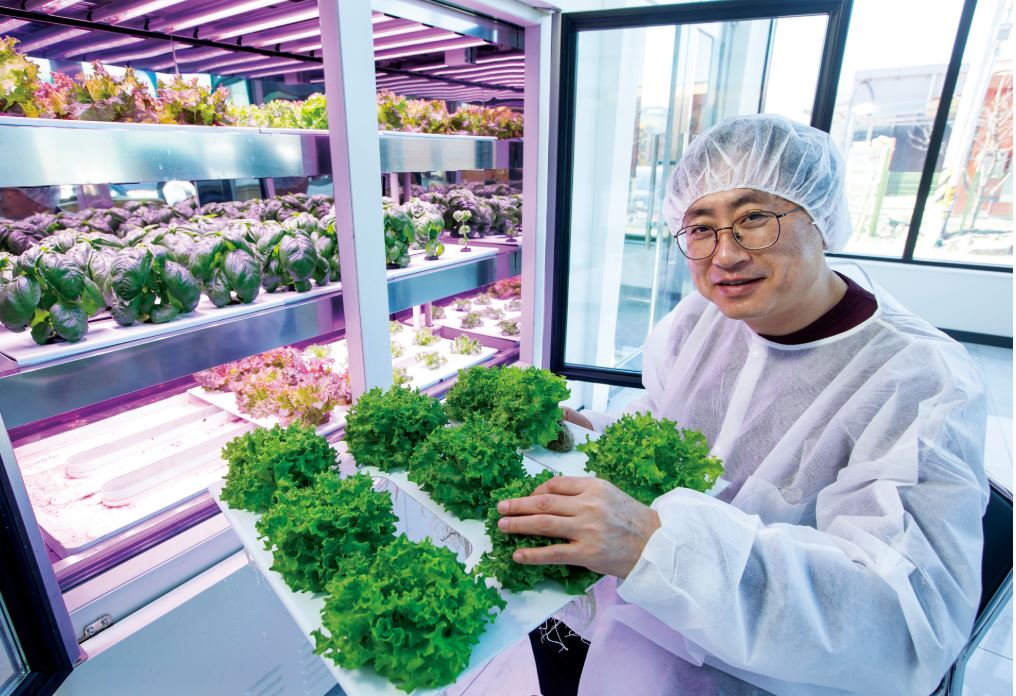 ▲강대현 플랜티팜 대표.