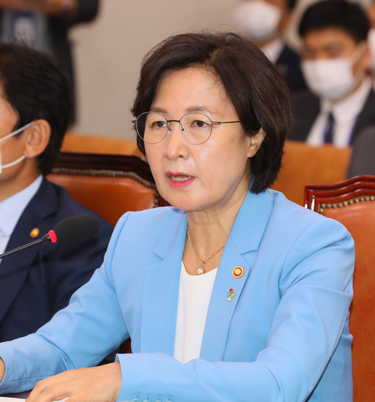 ▲추미애 법무부 장관. (연합뉴스)