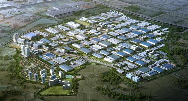 ▲황해 평택 포승(BIX)지구 조감도 (사진제공=산업통상자원부)