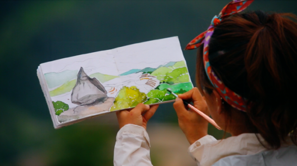 ▲'영상앨범 산' 황매산(사진제공=KBS 2TV)