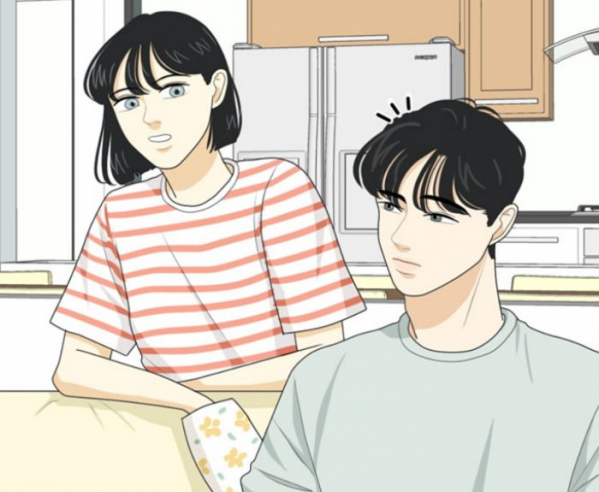 ▲간 떨어지는 동거(사진제공=네이버웹툰)