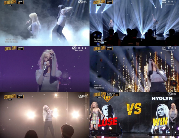 ▲‘굿걸’ 효린(사진제공=Mnet)