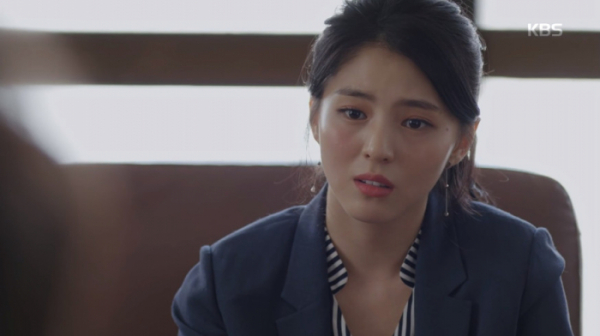 ▲배우 한소희(사진=KBS '옥란면옥' 방송화면 캡처)