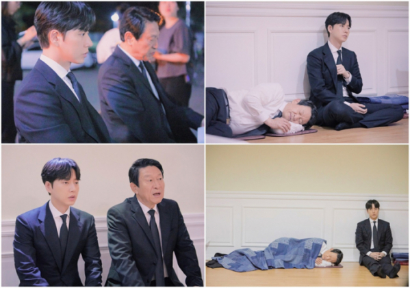 ▲‘꼰대인턴’ 박해진X김응수(사진=스튜디오HIM, 마운틴무브먼트 제공)