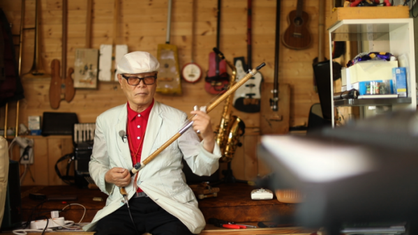 ▲'김영철의 동네 한 바퀴' 폐품 악기 할아버지(사진제공=KBS 1TV)