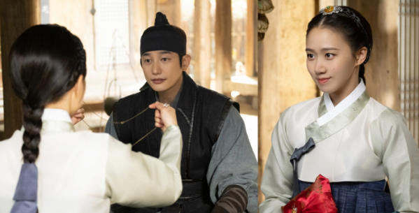 ▲'바람과 구름과 비' 박시후-고성희(사진제공=TV조선)