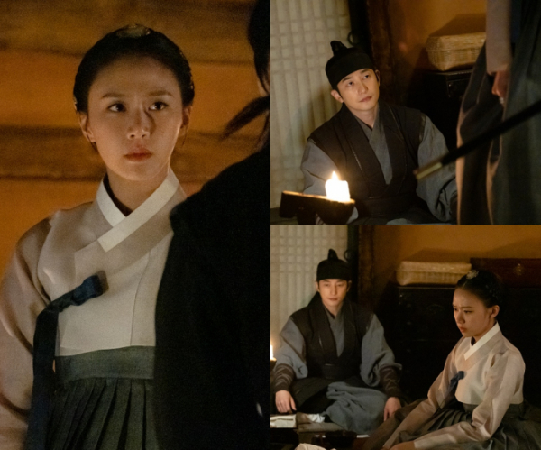 ▲'바람과 구름과 비' 박시후-고성희(사진제공=TV조선)