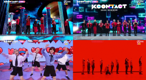 ▲TOO(사진='케이콘택트 2020 서머 (KCON:TACT 2020 SUMMER)' 방송캡처)