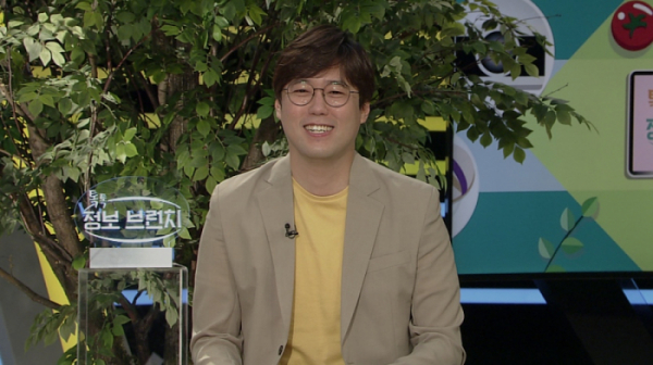 ▲'톡톡 정보 브런치-브런치 북토크’ 심용환 작가(사진제공=SBS)