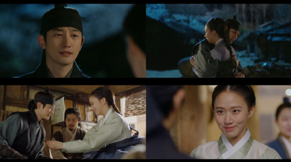 ▲'바람과 구름과 비' 박시후-고성희(사진제공=TV조선)