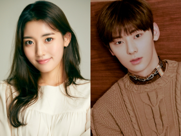 ▲‘라이브온’ 정다빈, 황민현(사진제공=플레이리스트, 화이브라더스, 플레디스)