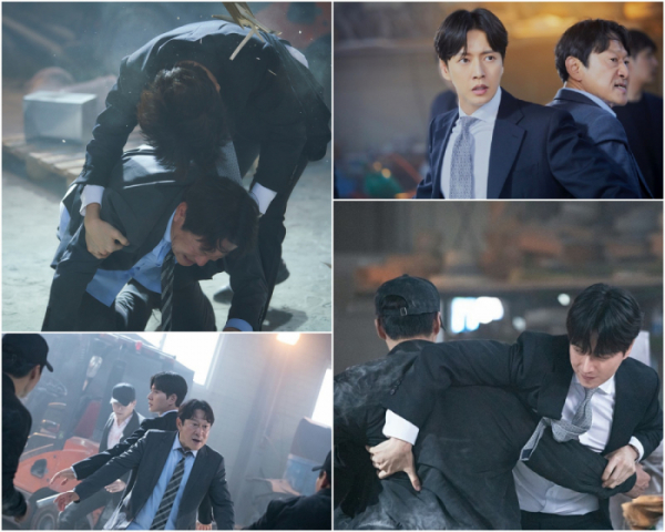 ▲‘꼰대인턴’ 박해진X김응수(사진=스튜디오HIM, 마운틴무브먼트 제공)