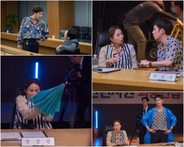 ▲'꼰대인턴' 박기웅, 김선영(사진제공=스튜디오HIM )