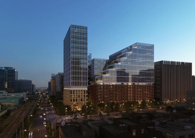 ▲현대건설 '현대지식산업센터 가산퍼블릭' 조감도. (현대건설)