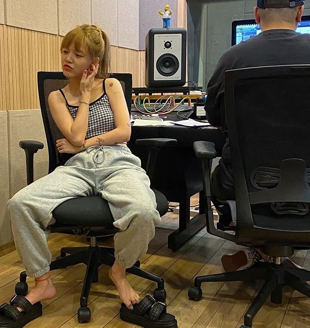 (출처=AOA 신지민 SNS)