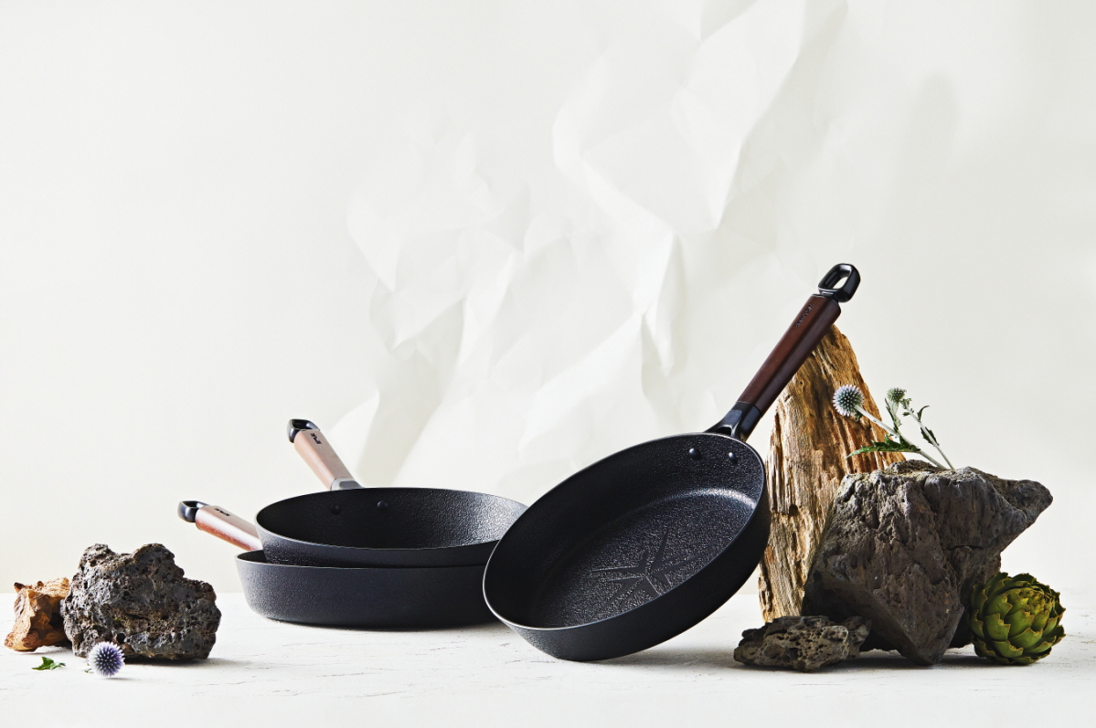 ▲해피콜 '누아르 프라이팬 IH' (사진제공=해피콜)